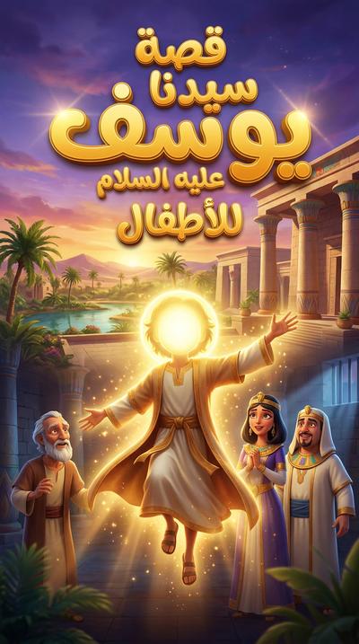 قصة سيدنا يوسف عليه السلام للأطفال