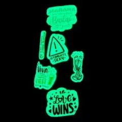 Set de 130 Tatuajes Fluorecentes surtidos para Bodas thumb 4