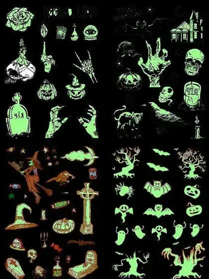 Glow-in-the-Dark Assorted Designs image