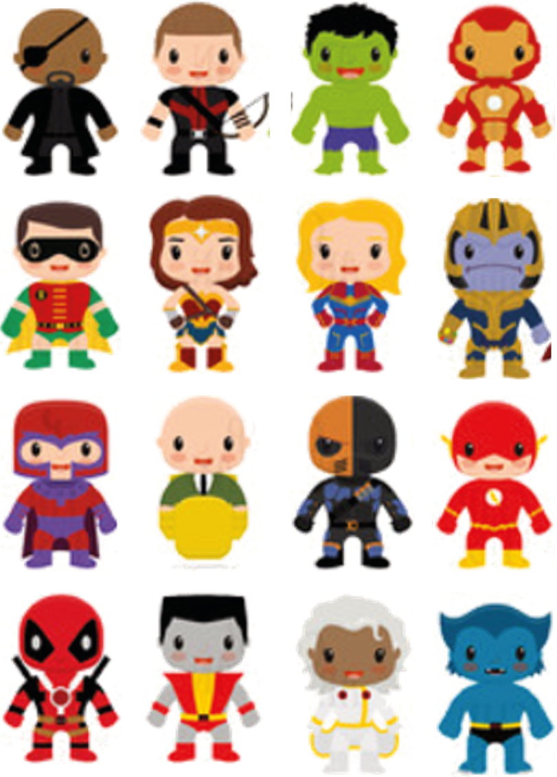 Set Super Heroe image