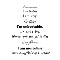 I am Woman Letra