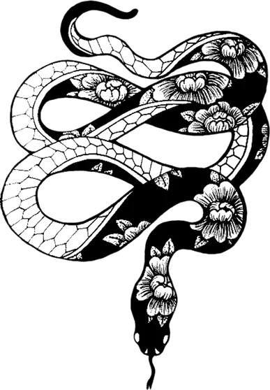 Blumenschlange image