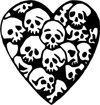 Corazon de calaveras image