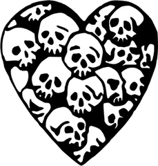 Corazon de calaveras thumb 0