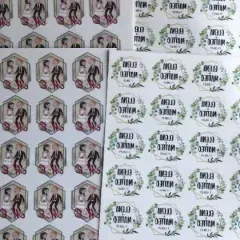 Hoja de Tatuajes Temporales con los diseños que quieras