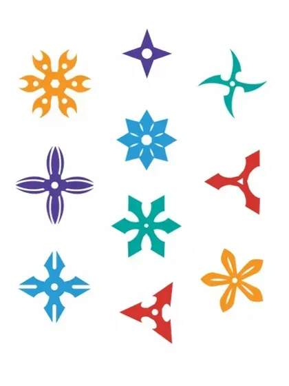 Set Shurikens image