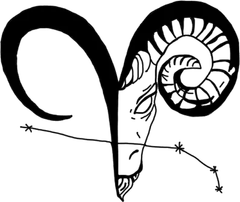 Aries 1 – Tatuajes temporales del zodiaco