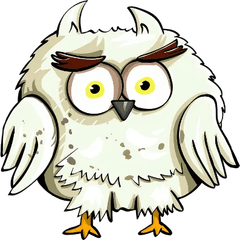 Owl – Colour Cartoon thumb 2