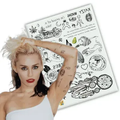 Miley Cyrus decal image