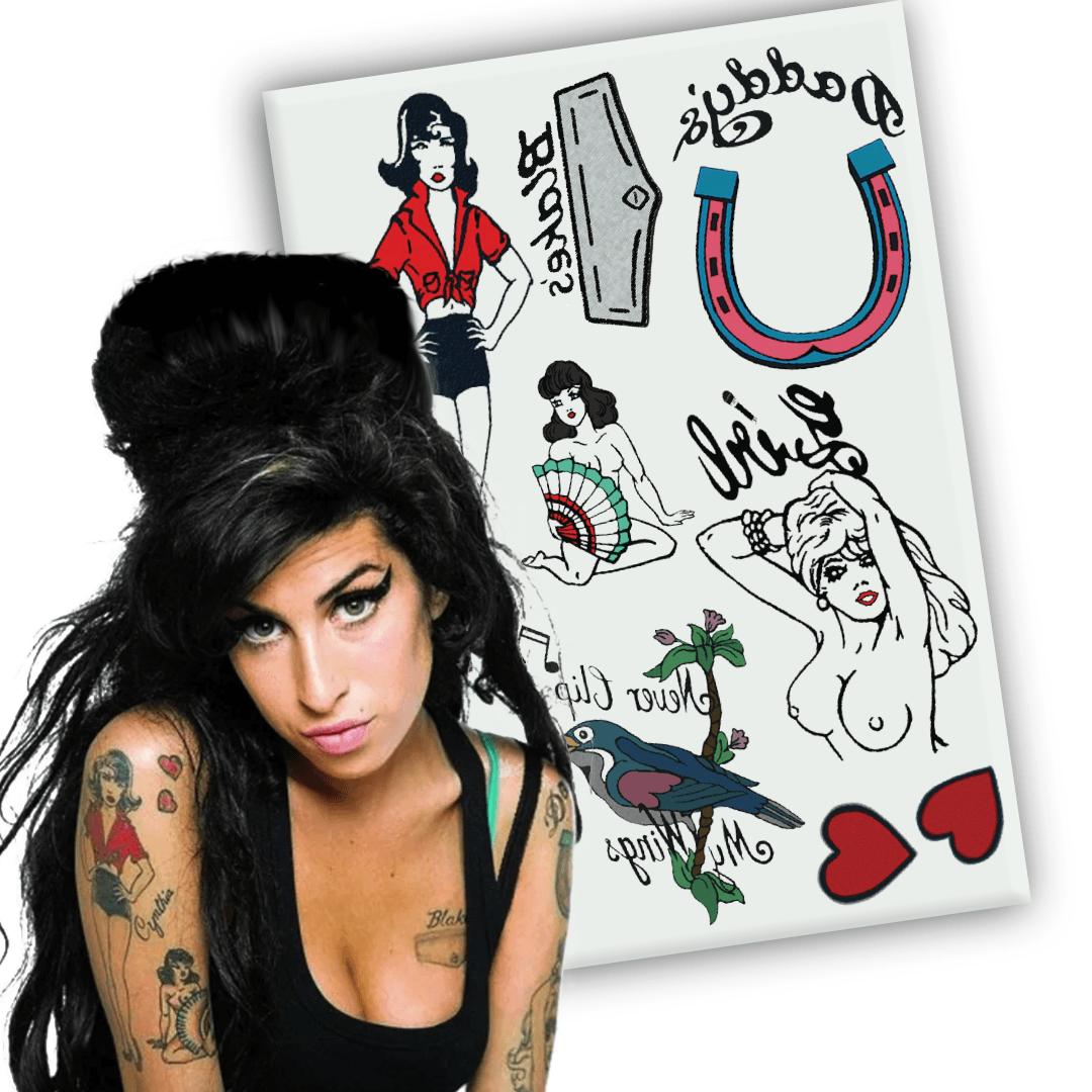 Amy Winehouse Tattoos image