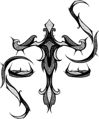 Libra 1 – Tatuajes temporales del zodiaco
