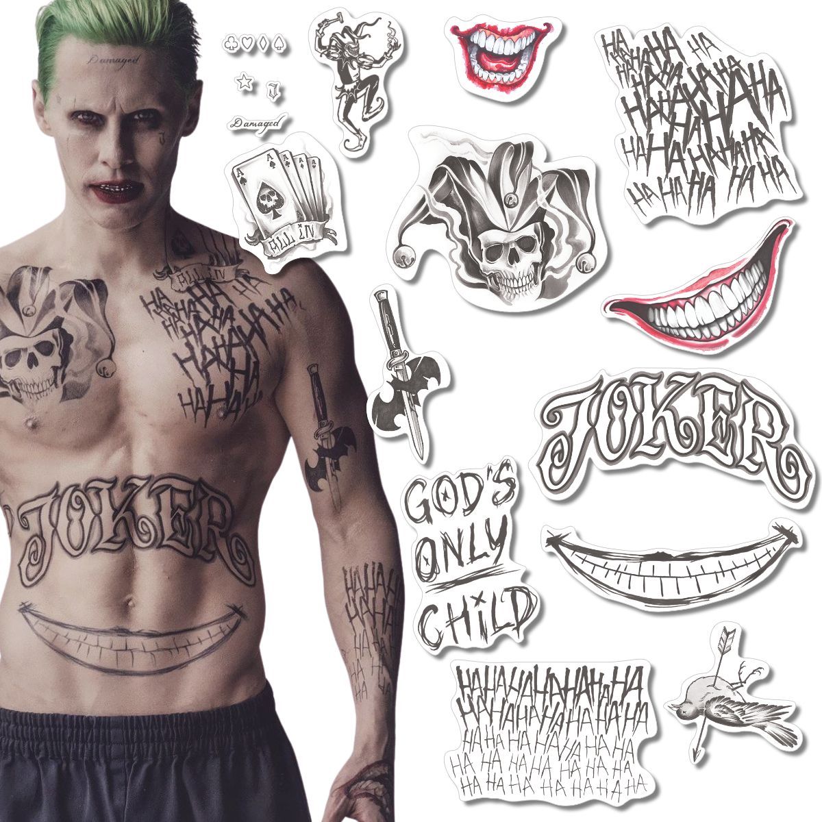 Tatuaje Joker (Set completo) image