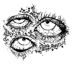 Creepy eyes