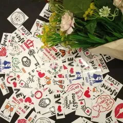 Pack de 130 Tatuajes surtidos para Bodas thumb 1