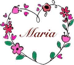 Personalisiertes Blumenherz thumb 4