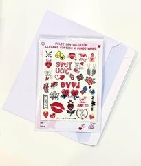 Postal original de amor para para San Valentín, Aniversario, Pareja thumb 1
