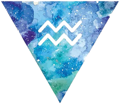 Acuario 3 – Tatuajes temporales del zodiaco