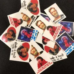 Temporary tattoo with your photo and text thumb 4