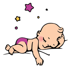 Bébé dormant couleur thumb 0