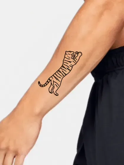 Minimalist Tiger image