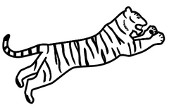 Minimalist Tiger thumb 1