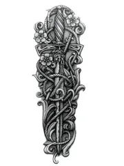Dagger with strings