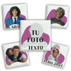 Temporary tattoo with your photo in the shape 1