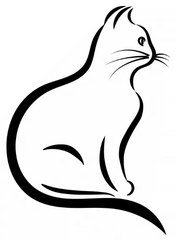 Cat Temporary Tattoo