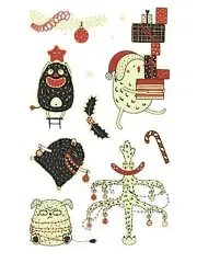 Christmas Monsters Sticker Set thumb 3