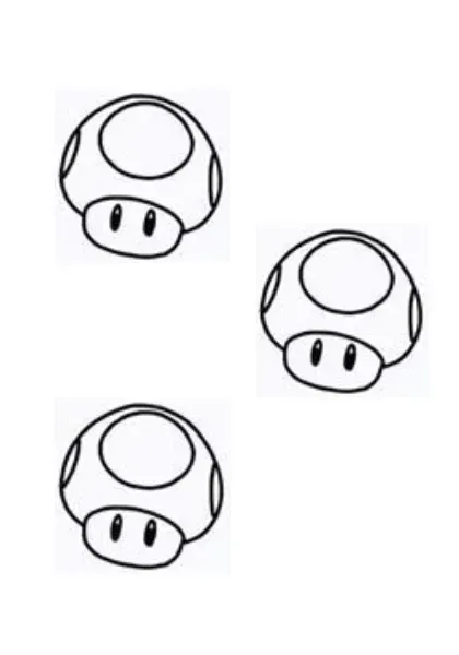 Mario Mushroom Set image