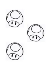 Mario Mushroom Set