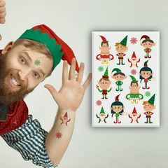 Tatuajes Set soy un Elfo - calcomanías thumb 1