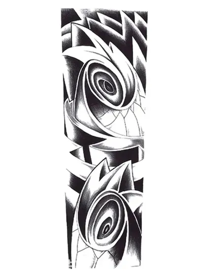 Tribal arm shapes image