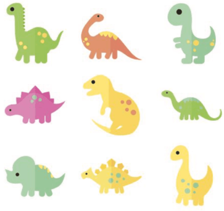 Set Dinosaurios image