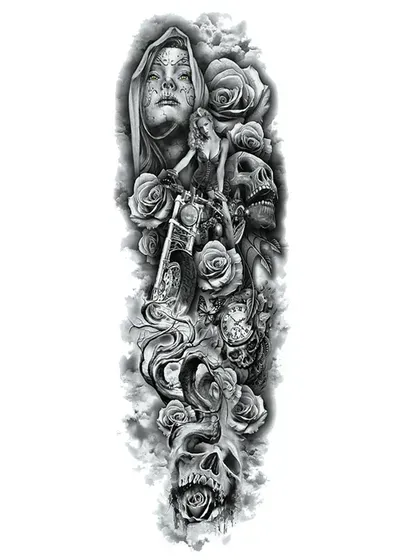 Catrina Skulls Arm image