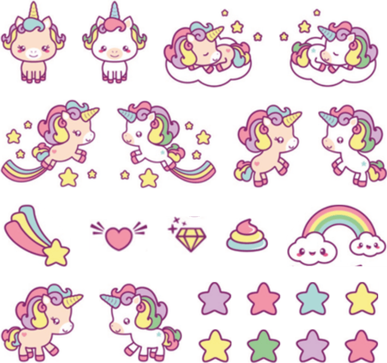 Set Super Unicornios image