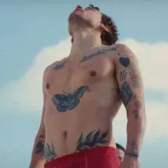 Harry Styles tattoo thumb 4