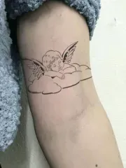 sleeping angel