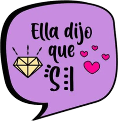 Ela disse sim