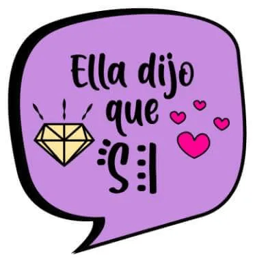 She said yes image