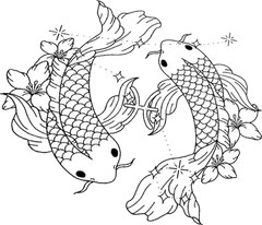 Piscis 4 – Tatuajes temporales del zodiaco
