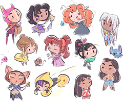 Set Princesas heroínas thumb 0