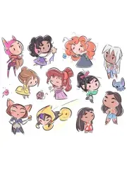 Princess heroines set