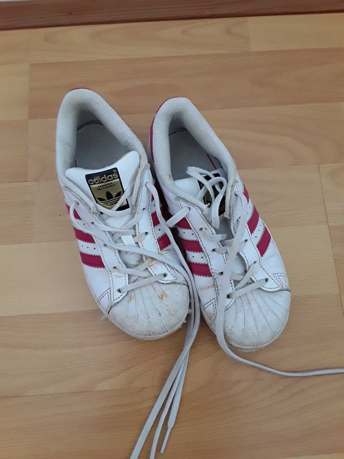 adidas superstar fille rose