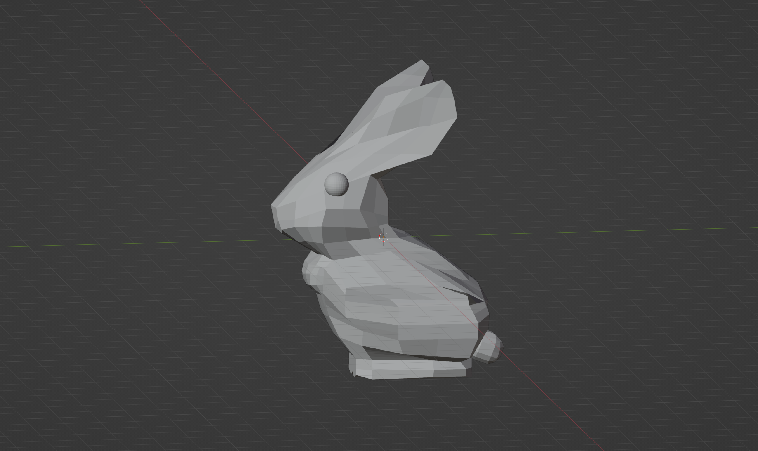 Photo of Blender Made Bunny