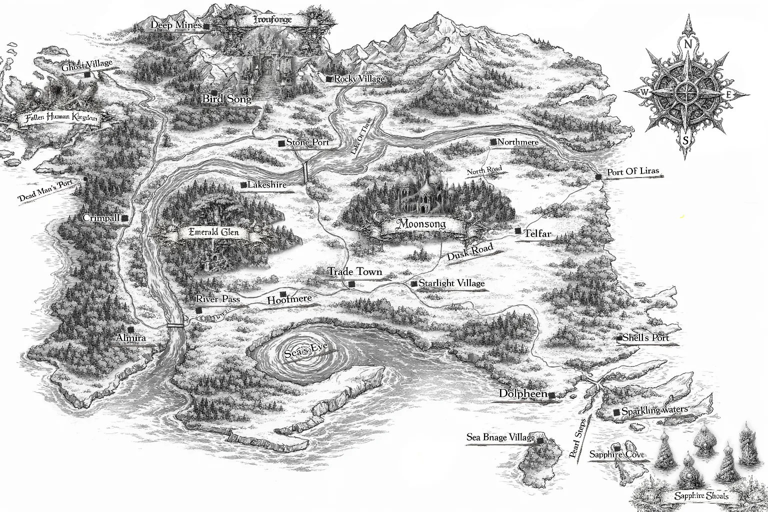 The landscape of Elarith