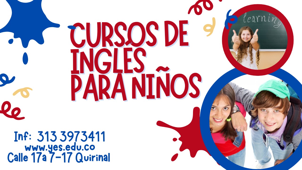 CURSOS DE INGLÉS PARA NIÑOS EN NEIVA – PROGRAMA YES KIDS