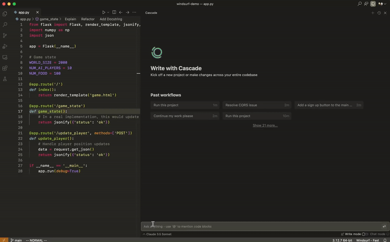 Integração com terminal