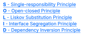 Principios SOLID