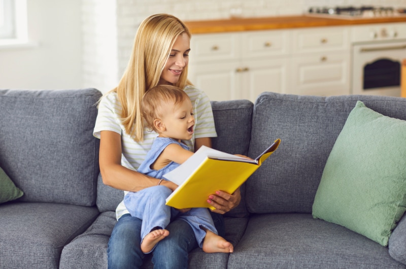 Voorlezen aan je baby